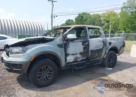 2022 Ford Ranger Lariat из США, поврежденный, VIN 1FTER4FH7NLD29297